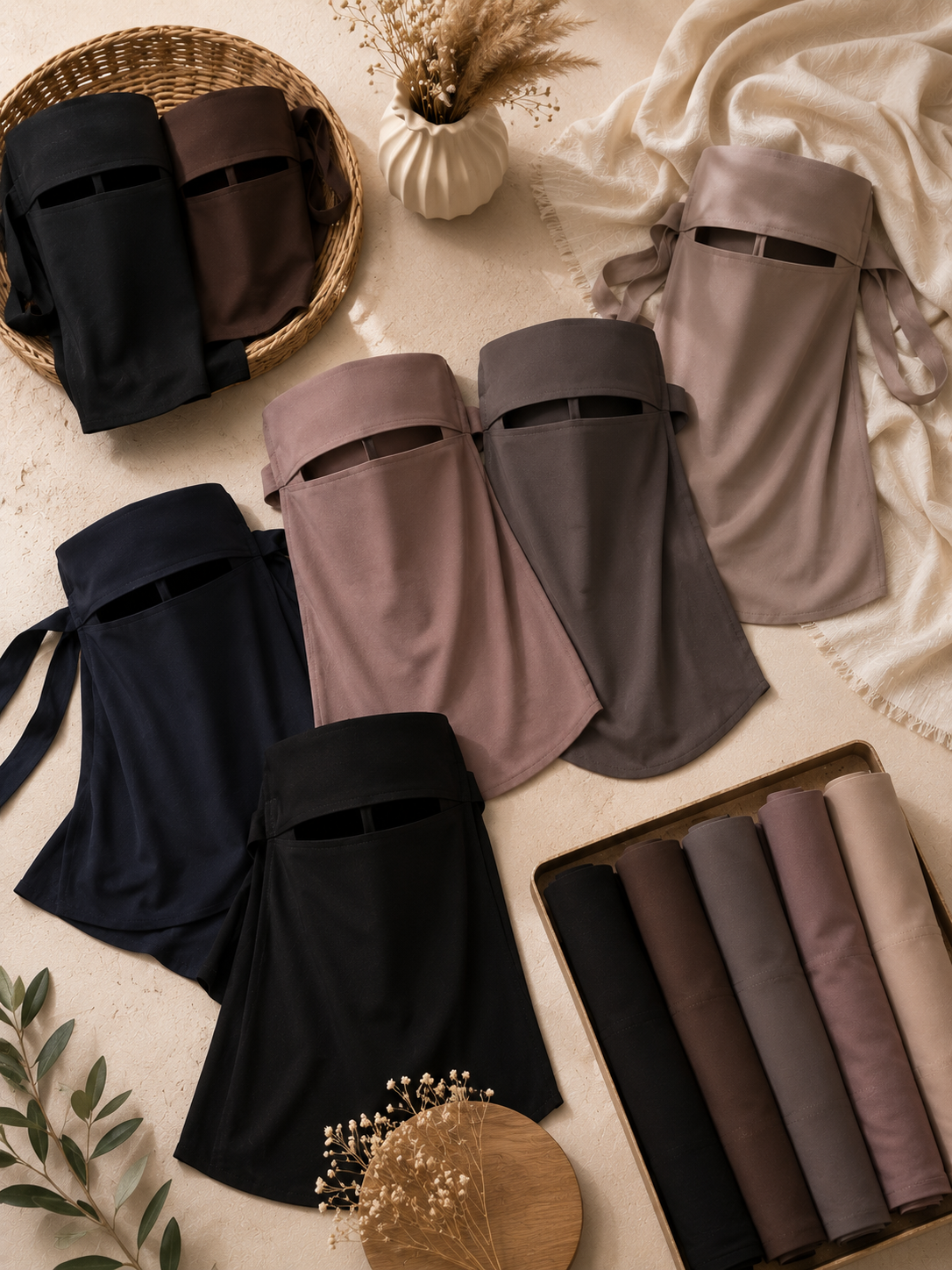 Elegant Niqabs Collection